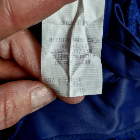 All That Jazz Vintage 1980s Lace Button Up Dress Size 9/10, Style#54244 - Picture 4 of 14